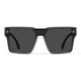 Прозрачная серая оправа с поляризованными серыми линзами [19375-C2]