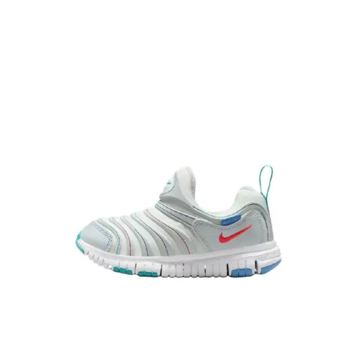 Nike Dynamo Free Slip Resistant Abrasion Resistant Низкий Топ Детские Лайфстайл Обувь Белый Дети Возраст 3-7 лет