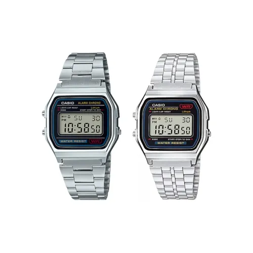 CASIO YOUTH Collection Металлический Small Block Кварцевый механизм Часы Унисекс Черный циферблат