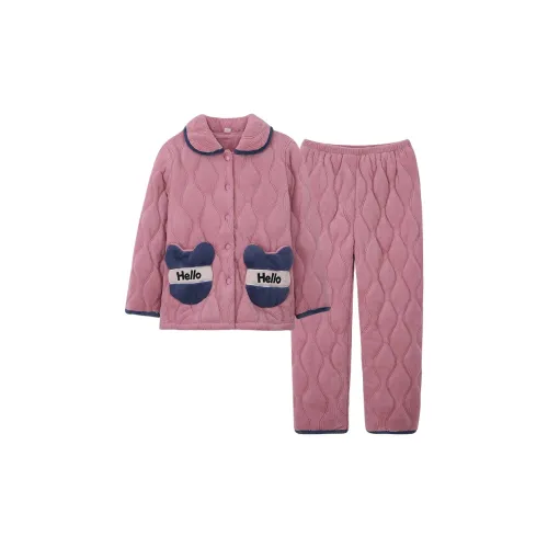 Sha Qian Пижамный комплект женский Таро фиолетовый