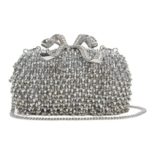 Self Портрет Полиэстер Клатч Мини Женское Серебро