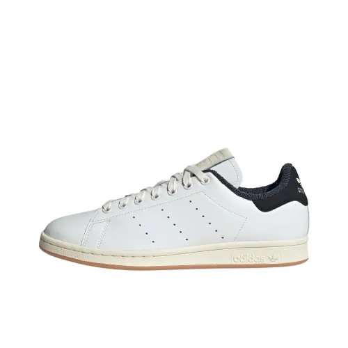 Adidas Originals Stan Smith Slip-Resistant Low Top Скейтборд Кроссовки Мужские Белый Черный