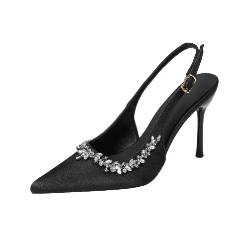 Luji Узкий каблук Высокие каблуки Женские Черный