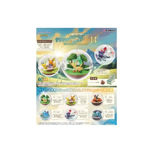 RE MENT Покемон Poké Ball Collection 14 Слепые коробки Один Mystery Коробка Целая коробка 6 шт