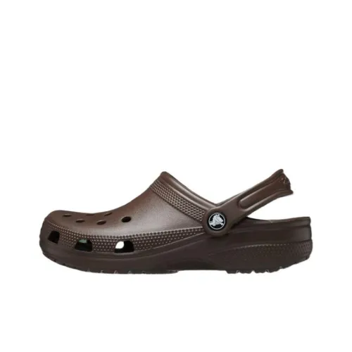 Crocs Classic Clog Sabo Унисекс Коричневый