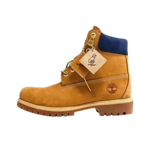 Victor Victor x Timberland Премиум Ботильоны Низкий каблук Унисекс Синий