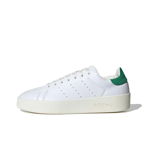 Adidas Originals AdiFOM Stan Smith Mule Slip-resistant Abrasion-resistant Low Top Skateboard Shoes Unisex White Green Adidas Originals AdiFOM Stan Smith Mule Slip-resistant Abrasion-resistant Низкие Кроссовки для скейтбординга Унисекс Белый Зеленый