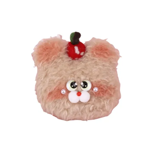 LEVENKENESS Тедди Яблоко Медвежонок Брелок Кукла Плюшевая Подвеска 9 см Рекомендуемая Высота