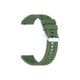 Ель Зеленый/Шитый Кремниевый Ремешок