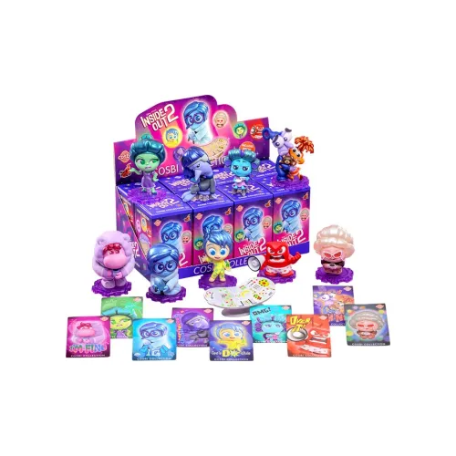Hot Toys Inside Out Радость COSBI MINI DOLL Вторая ЭДИЦИЯ Слепые коробки Один Mystery Коробка Целая коробка 8 шт