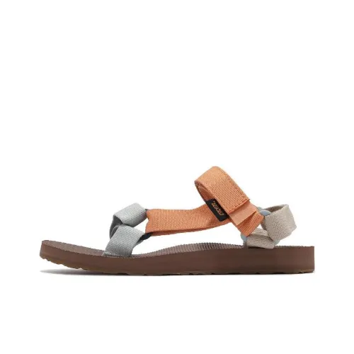 Teva Original Universal Пляжные сандалии Серо-оранжевые Женские