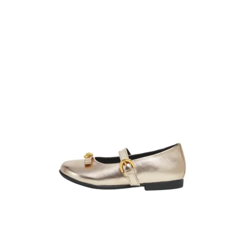 VERSACE Gianni Низкие Топы Обувь для малышей Золото Infant And Toddler