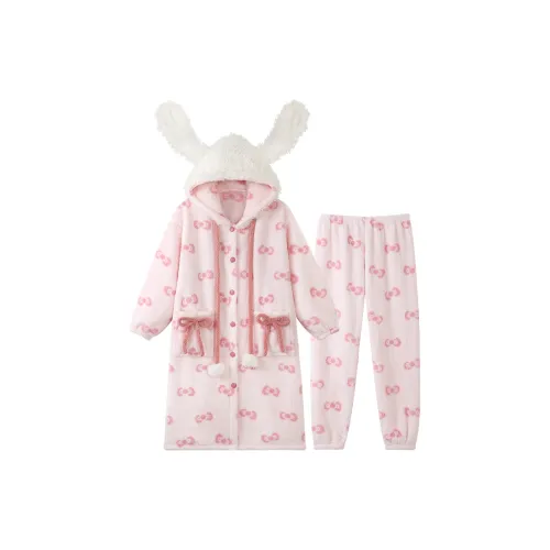 Han Ziduo Пижамный комплект женский розовый