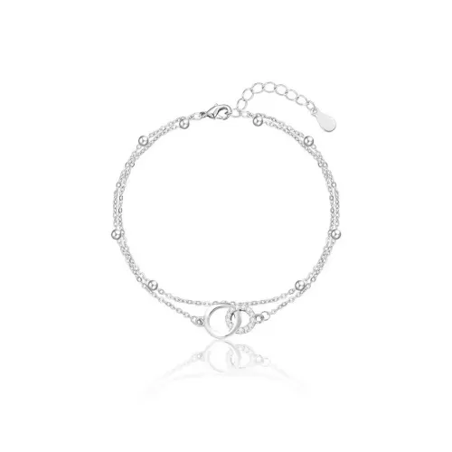 Kelanxi Циркон Браслеты Женские