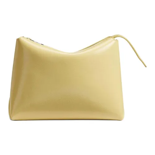KHAITE Телячья кожа Клатч Женский Светло-желтый