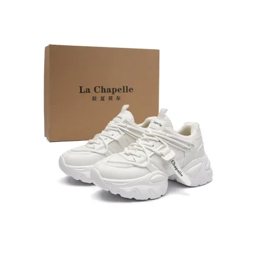 La Chapelle Support Легкий Низкий Топ Толстая подошва Кроссовки Женские