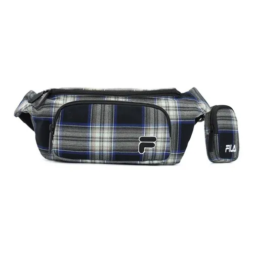 FILA FUSION Ткань Вельвет Бананка Стандартный Унисекс Темно-черный