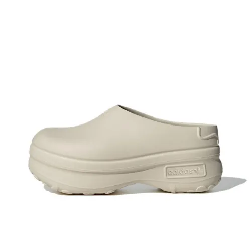 Adidas Originals AdiFOM Stan Smith Mule Устойчивые к истиранию Домашние тапочки Женские Бежевые