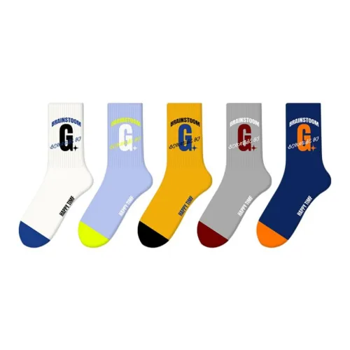 FIRS Носки Crew Унисекс 5 пар смешанные цвета