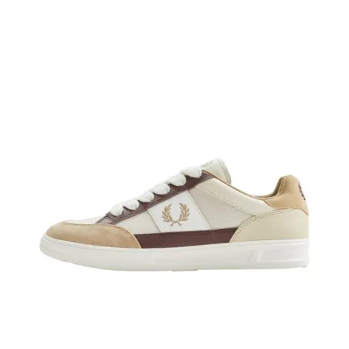 FRED PERRY Скейтборд Кроссовки Низкие Бежевые Коричневые Мужские