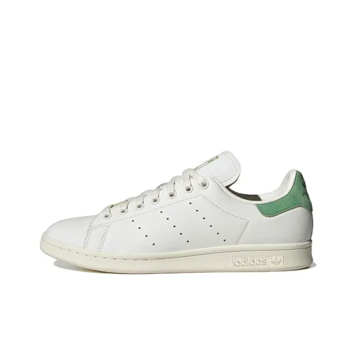 Adidas Originals Stan Smith Slip-on Устойчивые к истиранию Низкие Скейтбординг Кроссовки Унисекс Белый Зеленый