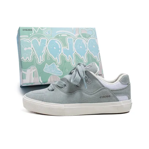 CVOJOO Низкие кроссовки для скейтбординга Unisex Light Blue