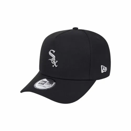 New Era Металлические кепки унисекс черные