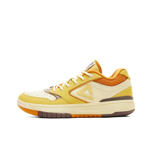 PEAK Винтажные баскетбольные кроссовки Low Top Persian Yellow Мужские