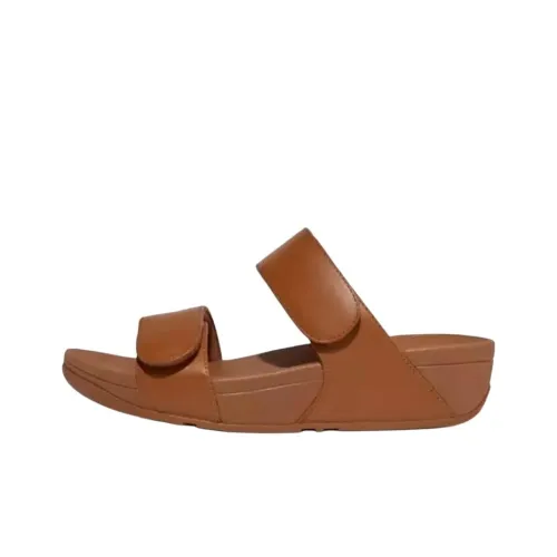 FITFLOP Резиновая подошва устойчивая к истиранию слипоны женские коричневый