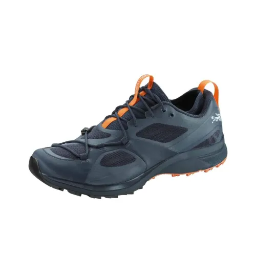 Arcteryx Norvan VT GTX Slip-resistant Abrasion-resistant Low-top Hiking Shoes Men's Blue Арктерикс Norvan VT GTX Противоскользящий Устойчивый к истиранию Низкий верх Походная обувь Мужская Синяя