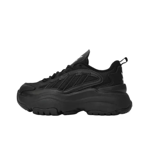 Adidas Originals OZGAIA Low Top массивные кроссовки Черные Женские