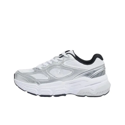 FILA RANGER Дышащий Низкий Топ Повседневная Обувь Унисекс Серебристо-Белый