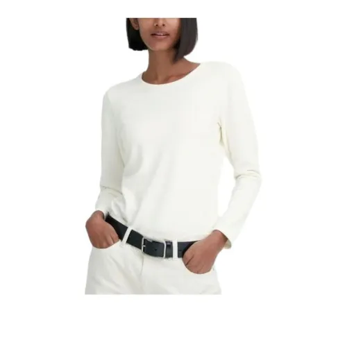 UNIQLO Жемчужно-белый Женские термофутболки