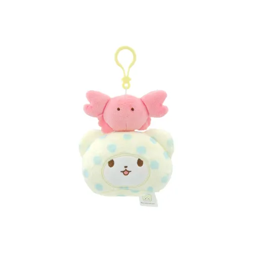 E Strong x Sanrio Пшеница Пудра Эльф Милый Мягкий Украшение Куклы Плюшевый Подвеска 11 см Длина Корпуса