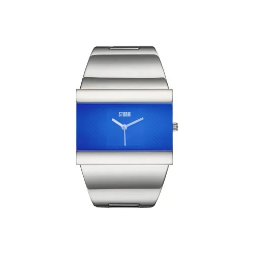 STORM STARLETTI Collection Женские часы Кварцевый механизм Ремешок из нержавеющей стали Синий циферблат