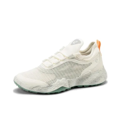 Ecco Golf Biom H5 Устойчивая к истиранию Низкая Обувь для гольфа Женская Белая