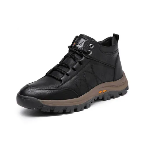 Devanro Slip-resistant Abrasion-resistant Thermal MID Top Casual Men's Devanro Противоскользящий Устойчивый к истиранию Термический MID Топ Повседневный Мужской