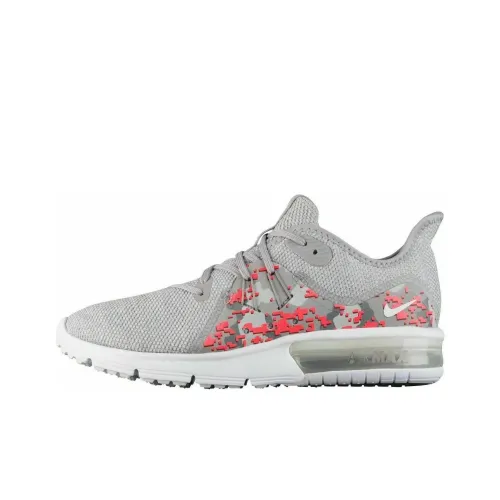 Nike Air Max Sequent Low Топ Casual Женский Серый