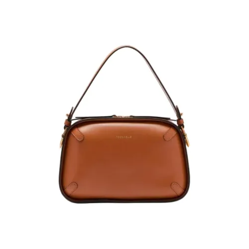 COCCINELLE GRAIN LEATHER Сумка Маленькая Женская Коричневая