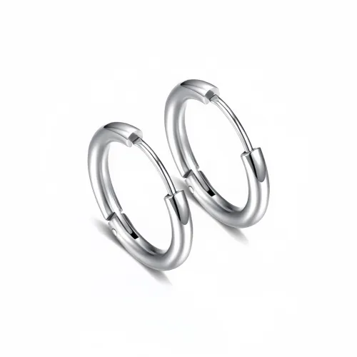 GELUTU Серьги из титанового стального сплава Унисекс