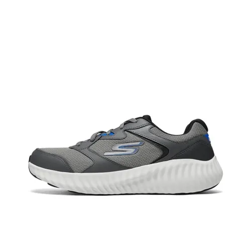 Skechers MEN'S GO Устойчивые к истиранию Низкие Беговые кроссовки Мужские Серые