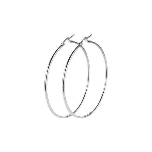 HAZYOU Серьги из титанового стального сплава Женские