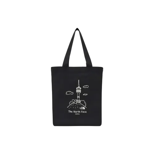 The North Face Тоут Сумка Сумка для покупок Сумка на плечо Сумка Сумка для использования на открытом воздухе Хлопок Черный Унисекс