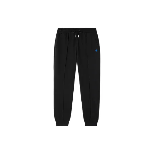 Le coq sportif FW AW24 Вязаные тренировочные штаны унисекс Ослепительный черный