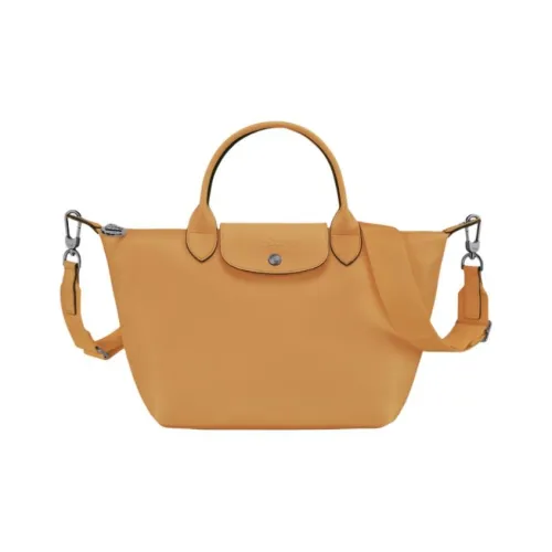 LONGCHAMP Le Pliage Xtra Коровья кожа Тоут Сумка Сумка для покупок Сумка Маленькая Женская Honeys Желтая