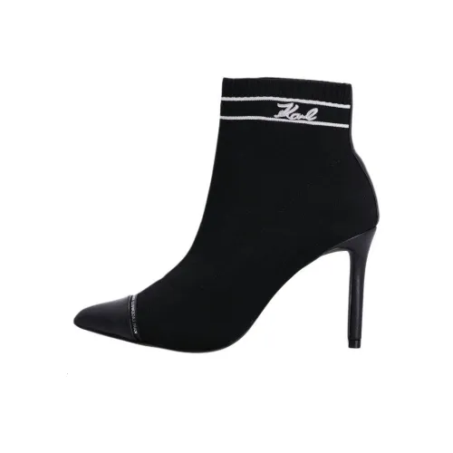 Karl Lagerfeld Pandara Botильоны Женские Черные