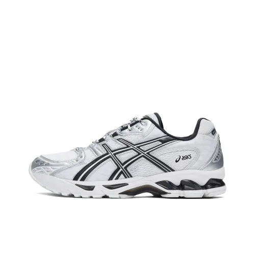 ASICS Gel Nimbus 10,1 Амортизация Низкий Топ Беговые Кроссовки Унисекс Белый Серый