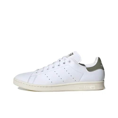 Adidas Originals Stan Smith Slip Resistant Abrasion Resistant Низкие Скейтбординг Кроссовки Унисекс Белый Зеленый