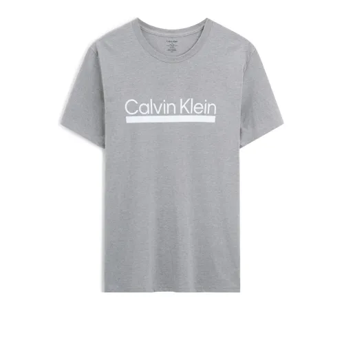 CK Calvin Klein Пижамный топ Мужской Мраморный серый