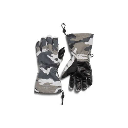 Balenciaga Кожа Шерсть Полиэстер Спортивные перчатки Мужские Серые